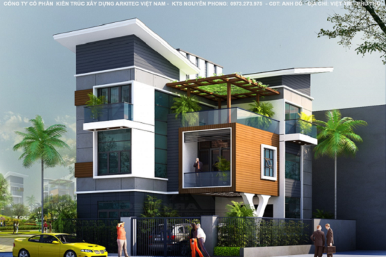 GSTC Biệt thự 3.5 tầng (CĐT: Mr. Đố – Phú Thọ)