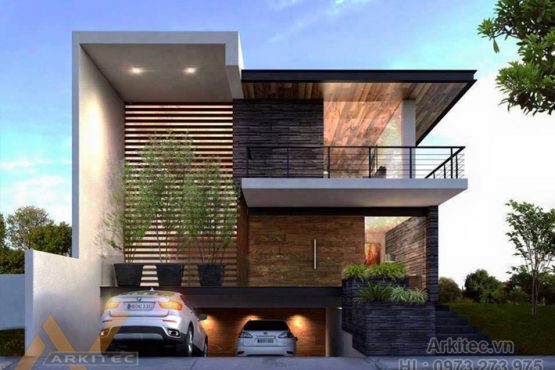 Giám sát thiết kế – thi công Biệt thự hiện đại BT17