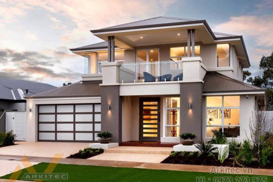 Giám sát thiết kế – thi công Biệt thự hiện đại BT16