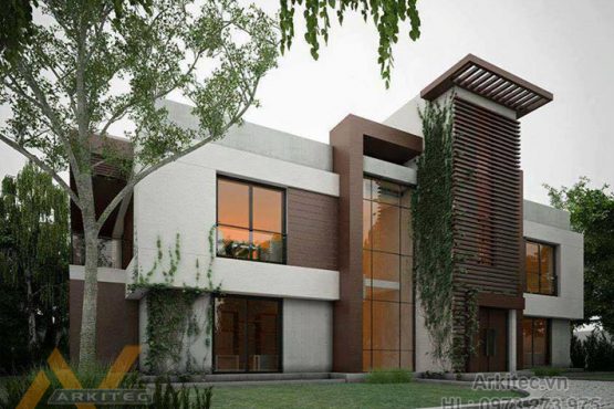 Giám sát thiết kế – thi công Biệt thự hiện đại BT14