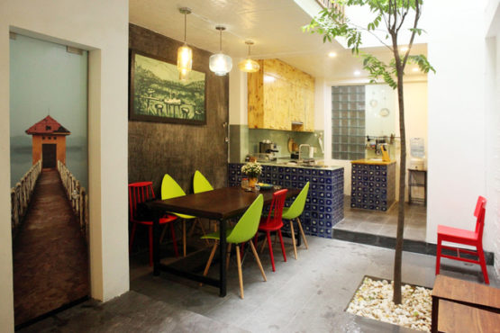 Thiên nhiên chan hòa trong nhà ống 40 m2 ở Hà Nội (M03)