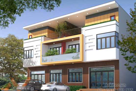 GSTC Biệt thự liền kề hiện đại 16.7x10x(Chị Hiền – Vĩnh Phúc)