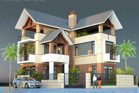 GSTC Biệt Thự 3 tầng 12x12m (Mr. Hân – Đông Anh)