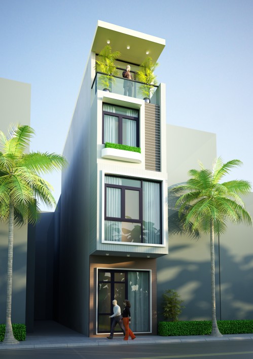 Giám sát thiết kế – thi công Nhà phố 3.6x9m – Mrs Hiền Gia Lâm