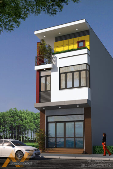 Giám sát thiết kế – thi công Nhà phố 4.7x13m