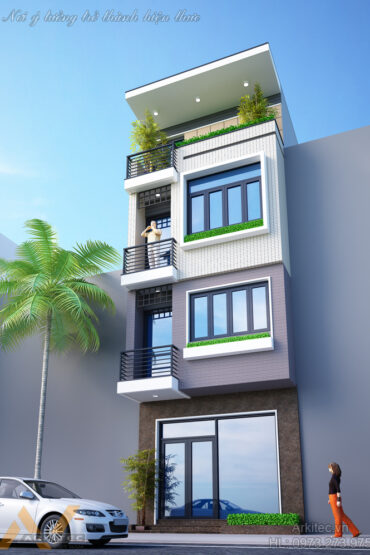 Giám sát thiết kế – thi công Nhà phố 5x12m