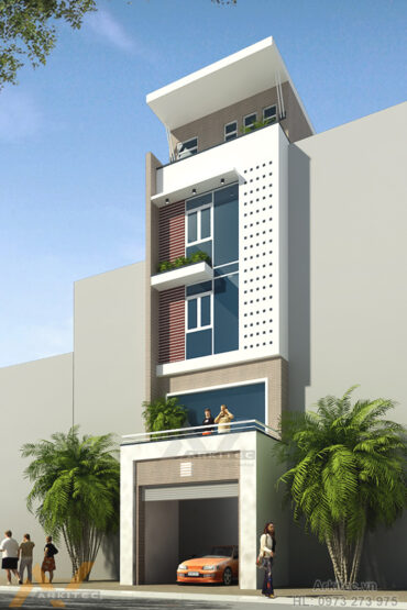 Giám sát thiết kế – thi công Nhà phố 5x15m