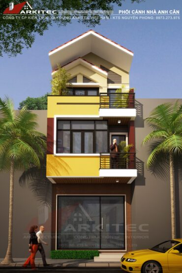 Giám sát thiết kế – thi công Nhà phố 5x30m