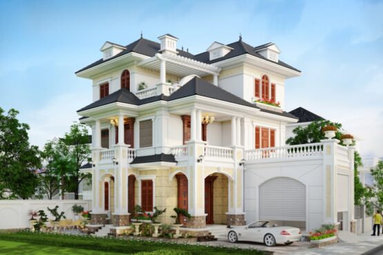 Giám sát thiết kế – thi công Biệt Thự Mê Linh15x15m – Mr. Soái