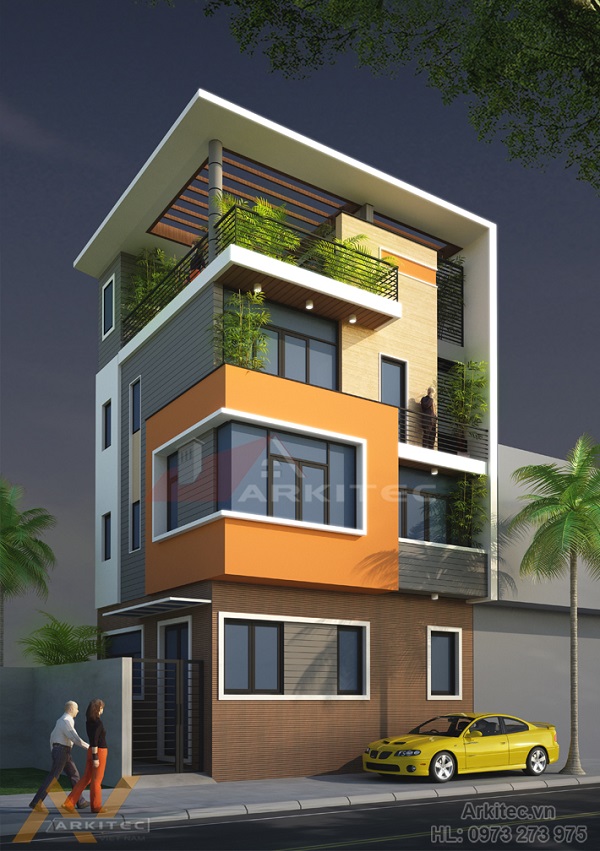 Thiết kế nhà phố đẹp