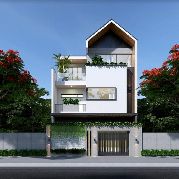 Thiết kế nhà phố hiện đại