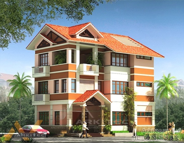Thiết kế nhà phố hiện đại