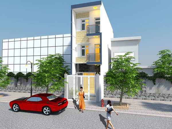 Thiết kế nhà phố nhỏ đẹp 