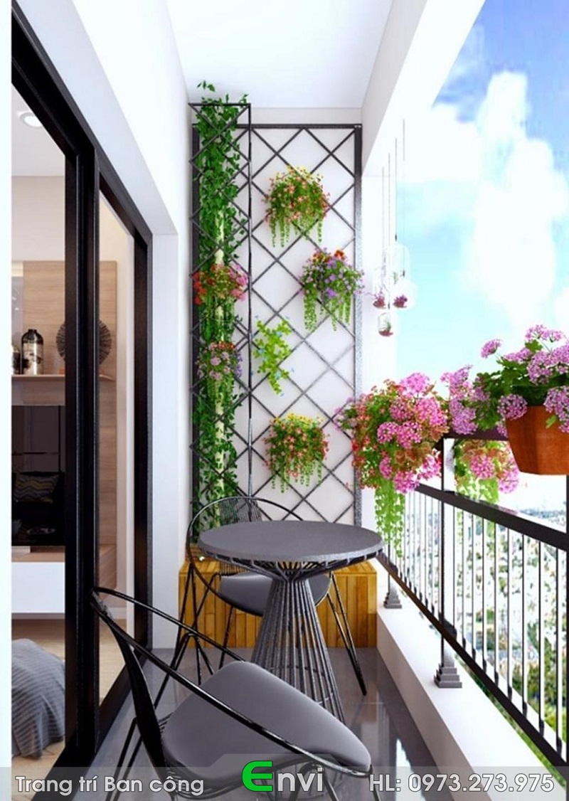 Thiết kế thi công tiểu cảnh ban công