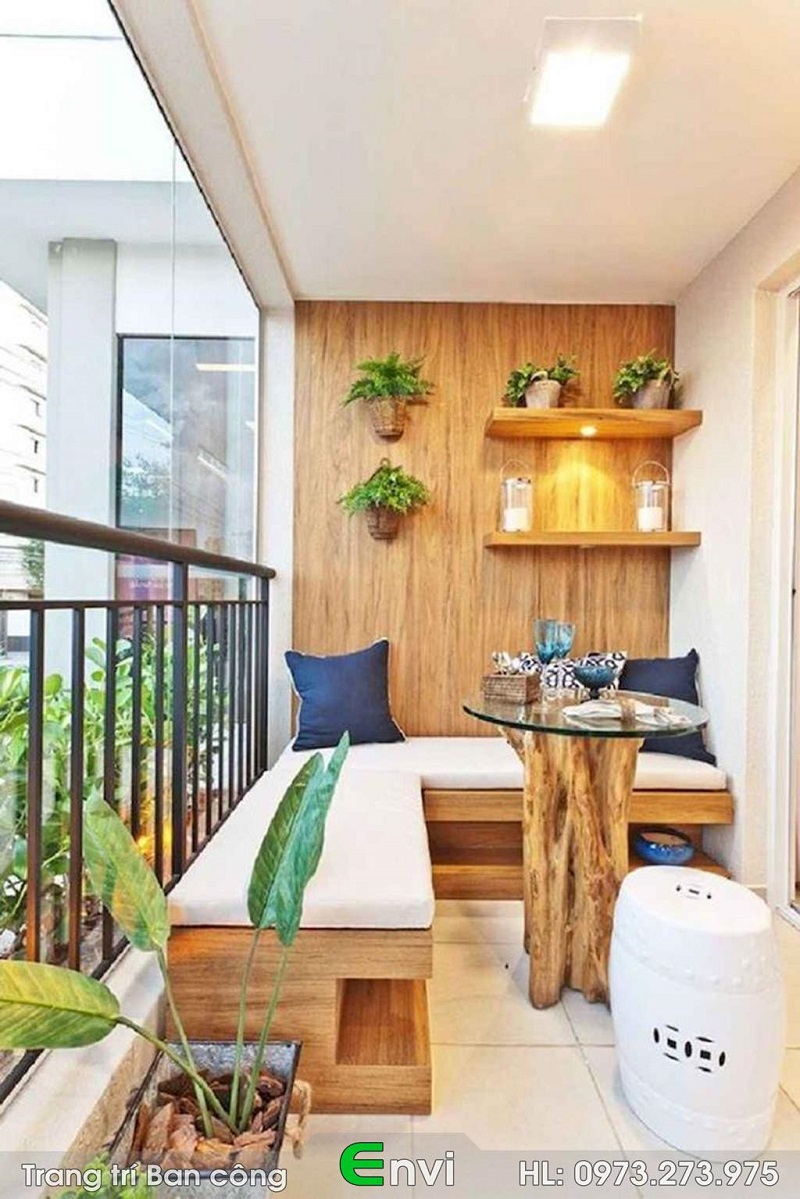 Thiết kế thi công tiểu cảnh ban công