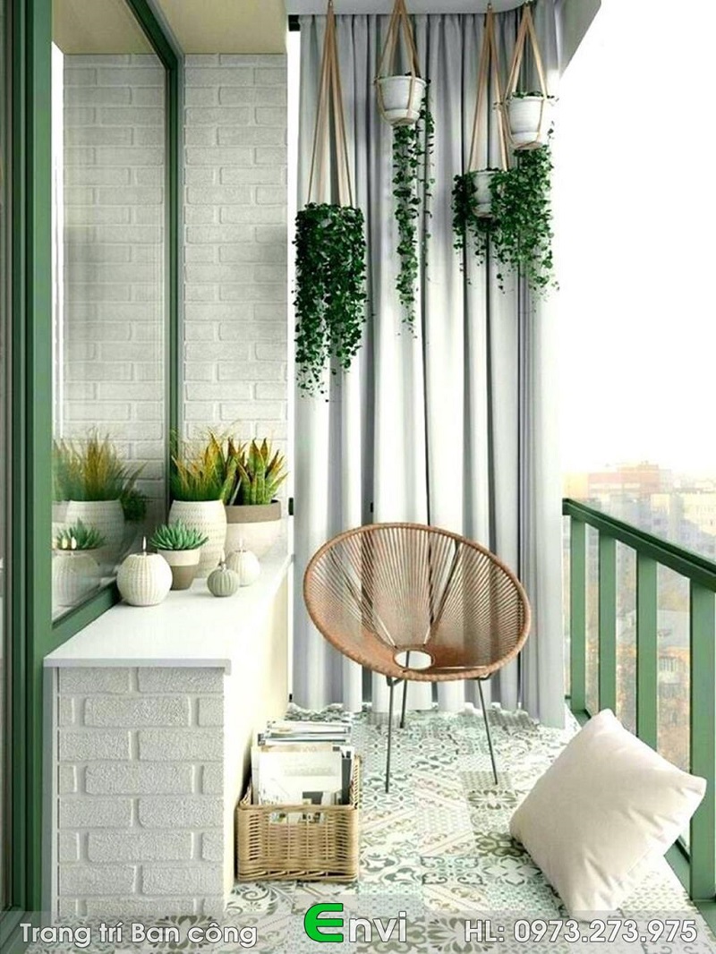 Thiết kế thi công tiểu cảnh ban công