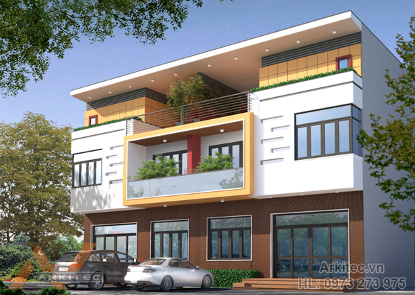 Thiết kế thi công trọn gói nhà phố Vĩnh Phúc